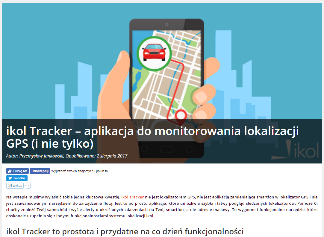 ikol tracker recenzja