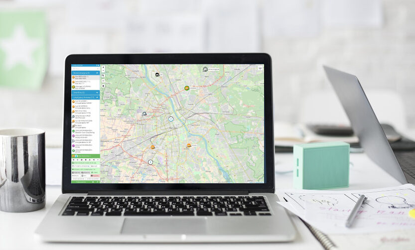Monitoring GPS w laptopie